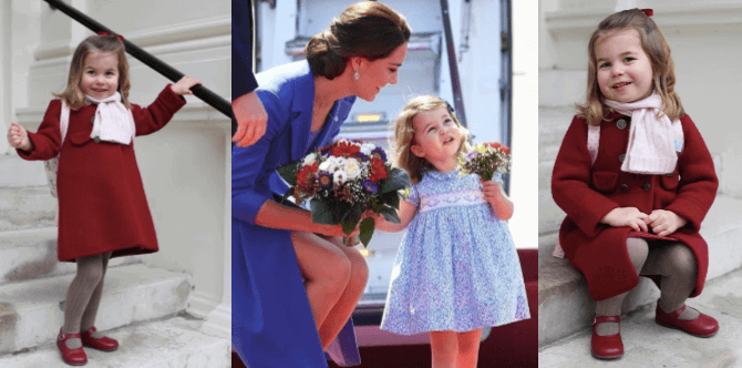 Bilingual lessons for the two-year-old Princess Charlotte