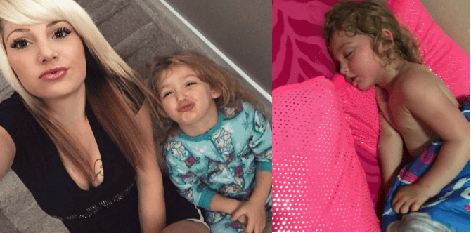 Small girl suffers from severe heatstroke when sleeping in her bedroom