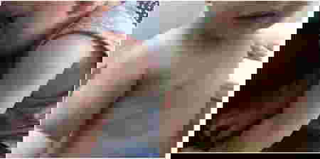 drinking fake formula milk