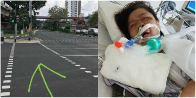 Singapore mum hit by lorry severely injured and in ICU