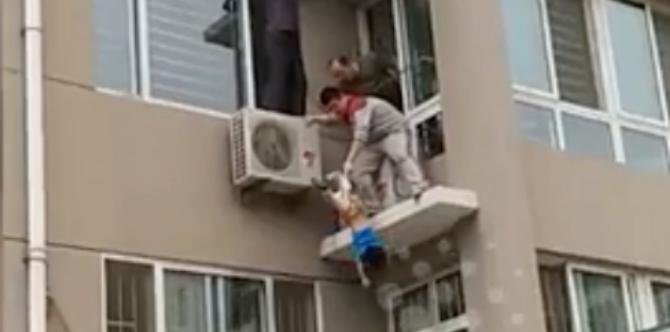 Toddler falls from building: dangers of leaving kids in locked rooms