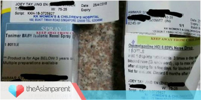 KK Hospital Apologises After Toddler Dispensed Wrong Medicine