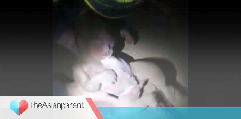 Newborn Baby Buried Alive For 7 Hours Has Been Rescued By Police!