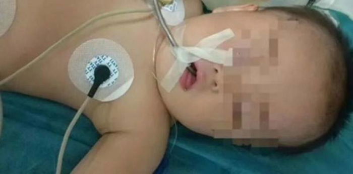 One-year-old baby girl nearly drowns on her birthday