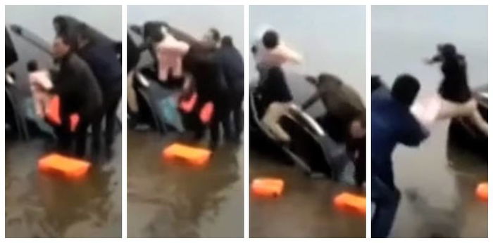 Desperate dad throws infant out of sinking car: How to escape a sinking car