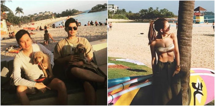 Jay Chou spotted in Singapore with wife Hannah Quinlivan!
