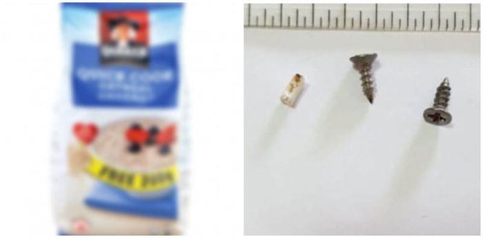 Singapore Man Says He Found Screws Inside Oatmeal Packet, AVA Investigating