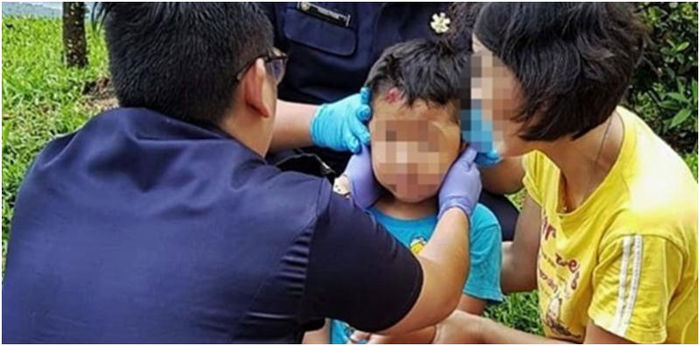 4-year-old Singapore boy hit by taxi while crossing the road