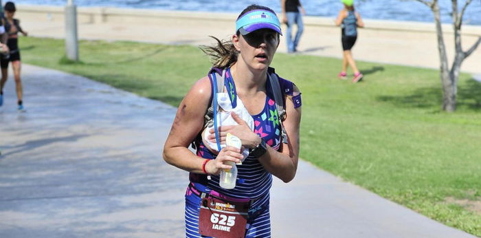 Breastfeeding mum completes Ironman race while pumping milk