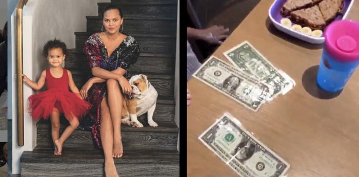 Chrissy Teigen Has a Fussy Toddler and Here is How She Handles Her Daughter's Food Cravings