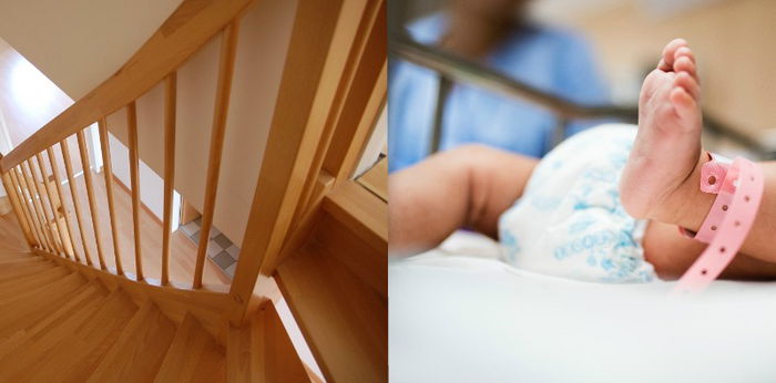 Baby Dies After Father Who Was Carrying Him, Trips And Falls Down The Stairs