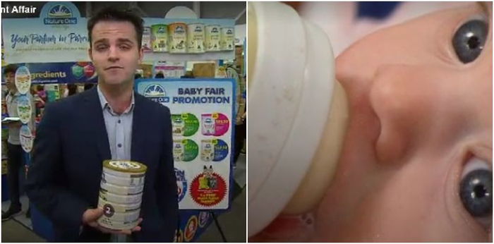Singaporeans are obsessed with Australian baby formula and depriving Australian mums, says news programme