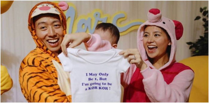 Cheryl Wee announces pregnancy at son's birthday party!