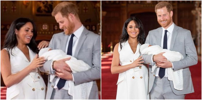 New royal baby's name revealed: Meghan and Harry show son to the world!