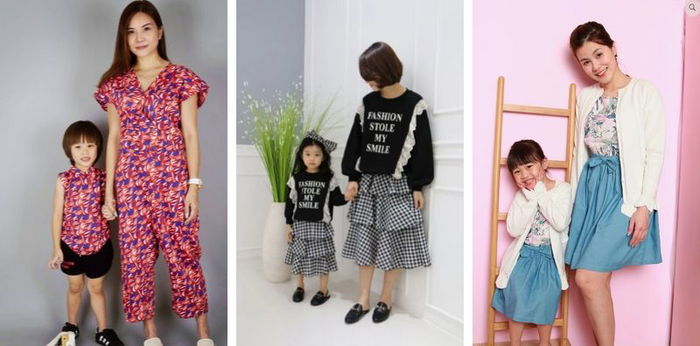 7 Fashionable And Cute Matching Outfits For Mums and Kids