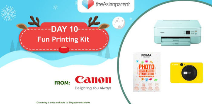 WIN A Fun Printing Kit From Canon: Day 10 of Christmas Giveaways