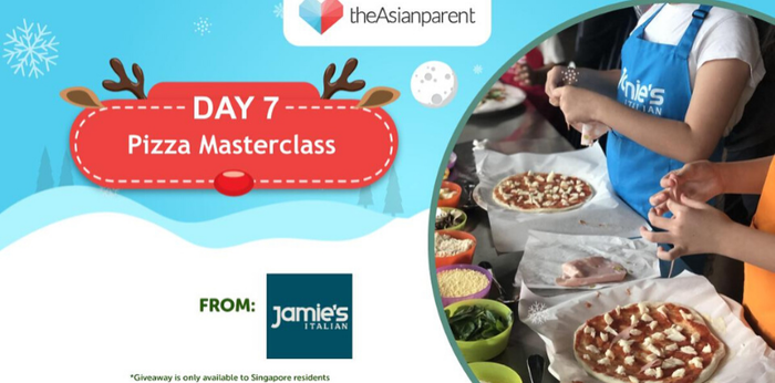WIN A Pizza Masterclass For The Family At Jamie's Italian Singapore: Day 7 of Christmas Giveaways