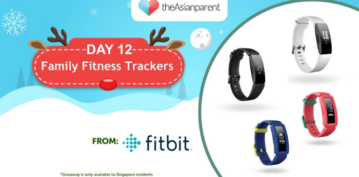 WIN Fitbit's Family Fitness Tracker Set: FINAL Christmas Giveaway