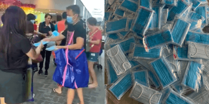 Good Samaritans Hold Series of Surgical Mask Giveaways at Punggol Mrt, Next One on Feb 8