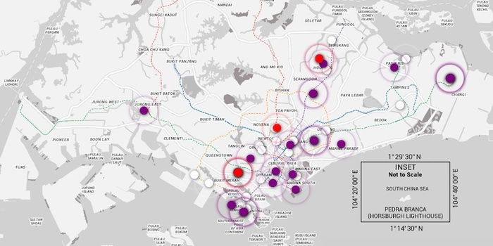 Here's An Online Map That Pinpoints Coronavirus Infection Cases In Singapore