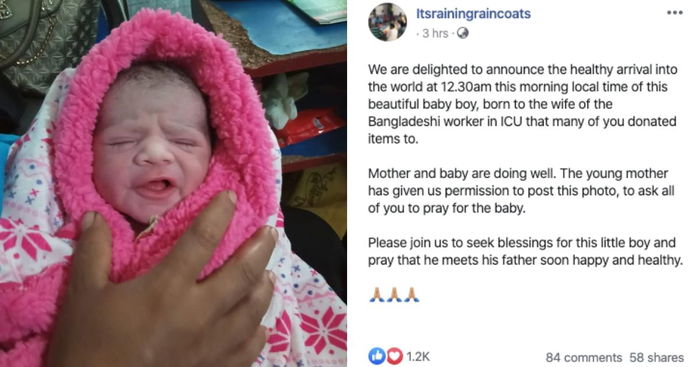 COVID-19: Critically-ill Bangladeshi Worker's Wife Gives Birth, Man Still Warded In Isolation
