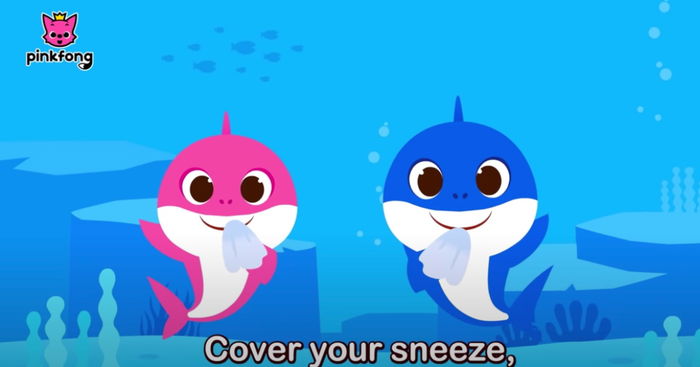 This New Baby Shark Song Is A Fun Way To Teach Children To Wash Their Hands Properly