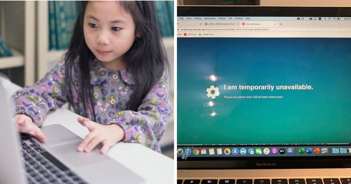 "Teething Issues" Surface On First Day Of Home-based Learning For Primary School Students