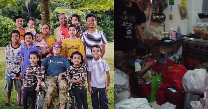 Singapore Family With 12 Kids Needs Help After Mum Passes Away Just Days Before Hari Raya