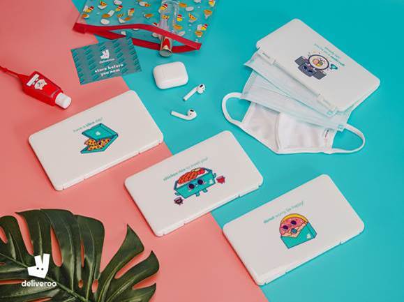 Dining Out? Keep Your Face Mask Clean and Safe with Deliveroo’s Limited Edition Mask Cases