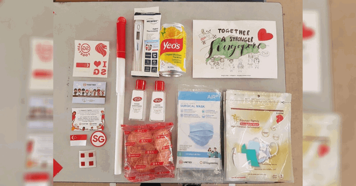 Items From NDP 2020 Packs Leaked in Photo Circulating Online, Collection of Packs From 20 Jul