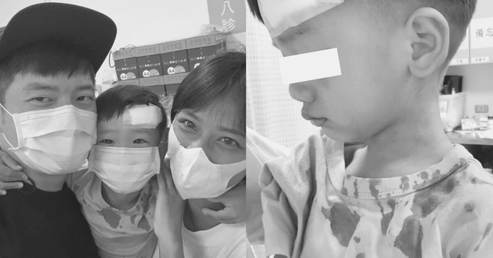 Actor Chris Wang Impressed by Doctor's Method of Treating Head Injury of 3-year-old Son