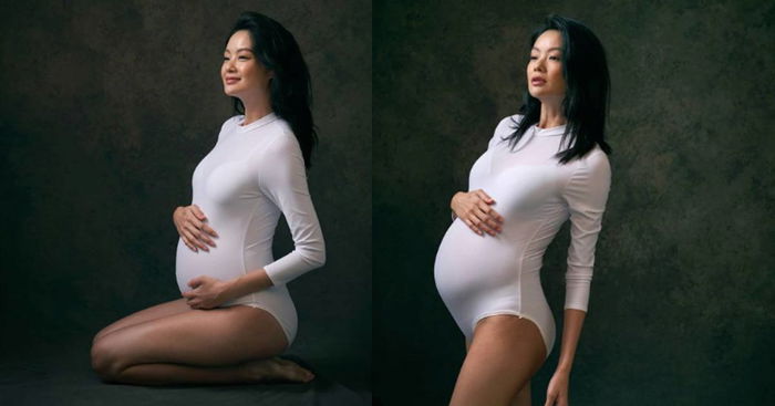 Actress Sheila Sim Flaunts Beautiful Baby Bump in Prenatal Photoshoot