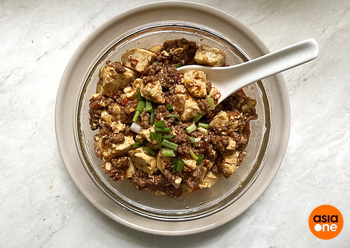 Mapo Tofu With Impossible Beef