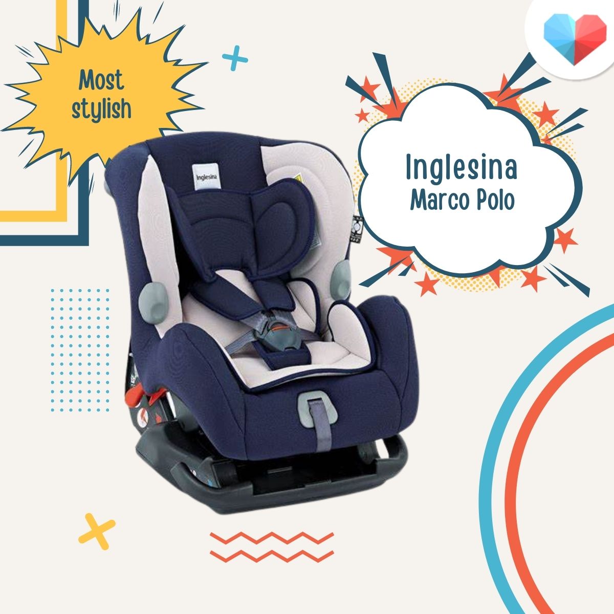 Inglesina Marco Polo Car Seat Review | Baby Car Seats in Singapore