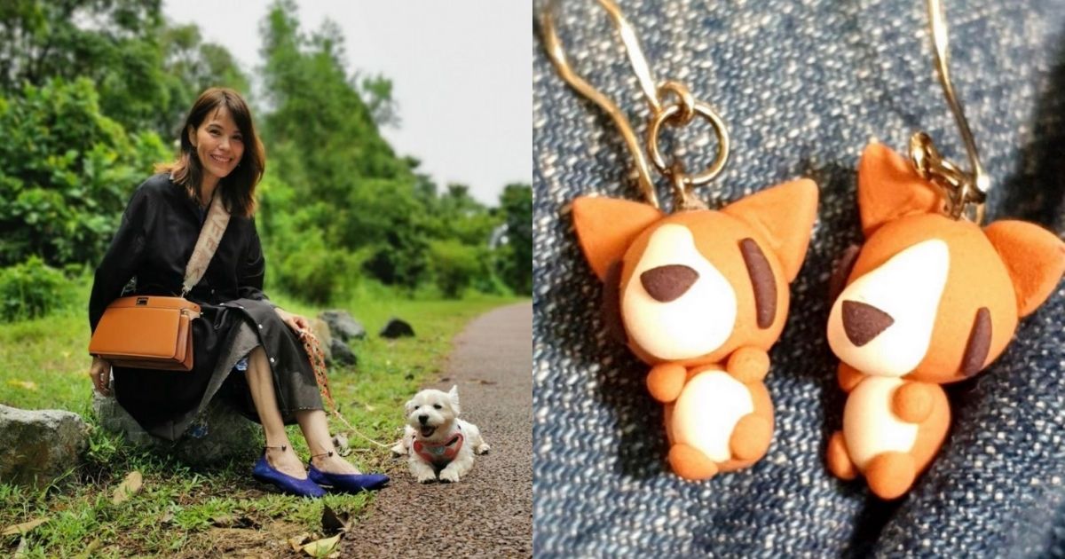 Zoe Tay's 13-Year-Old Son Crafts Earrings For Sale To Raise Funds For Animal Shelters