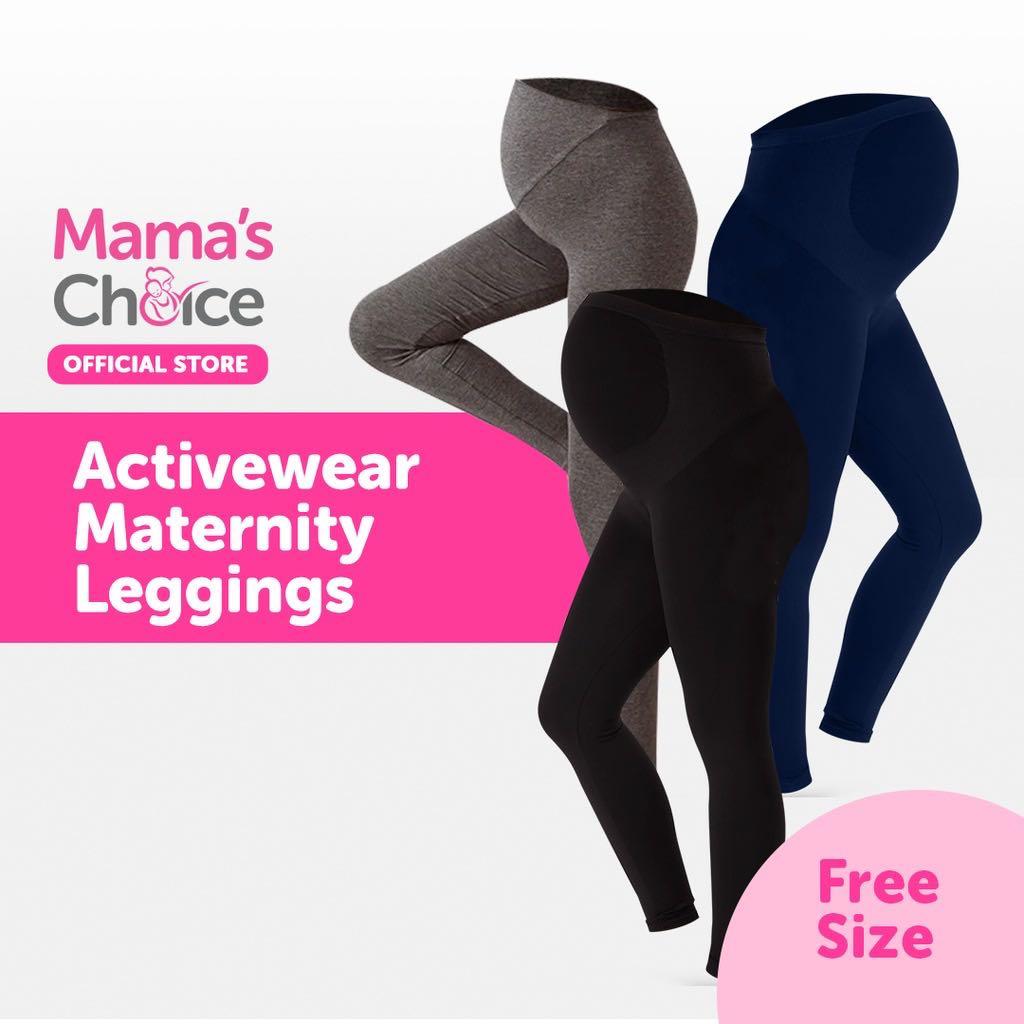 Mama's Choice Activewear Maternity Leggings - Activewear for Waist Support