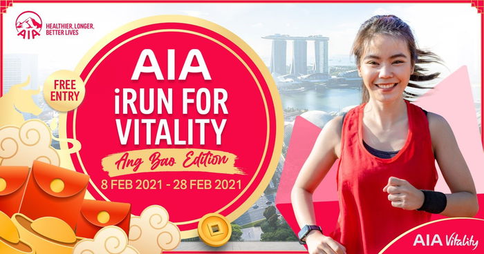 Achieve Your New Year Fitness Goals At AIA iRun For Vitality (Ang Bao Edition)
