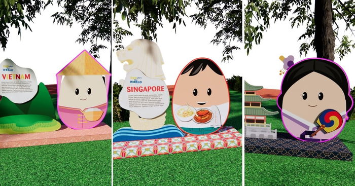 Capitol Singapore And CHIJMES Transform Into An Egg - Citing Playground For Easter