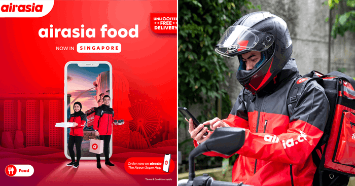 airasia food Kicks Off In Singapore With Unlimited Free Delivery