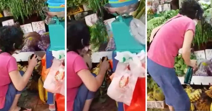 Caught On Camera: Stallholder Sprays Insecticide On Vegetables In Bukit Panjang