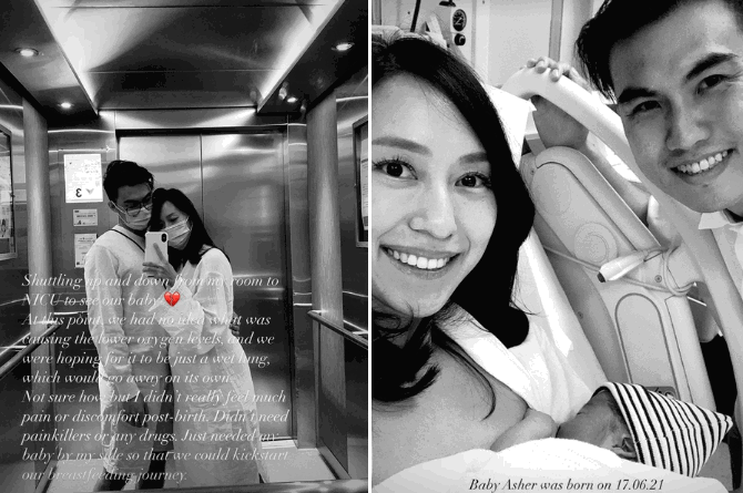 Melissa Koh Welcomes Second Baby But It Was A Bittersweet Moment