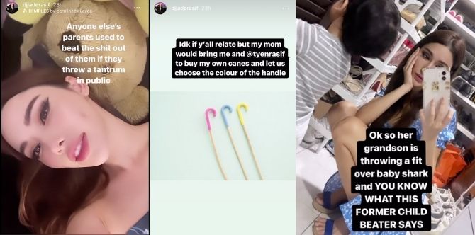 Jade Rasif Jokingly Calls Mum 'Former Child Beater' But Says She's A Softy With Her Grandson