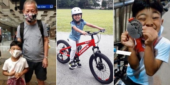 7-Year-Old Successfully Cycles For 75.3km From Bukit Panjang To Coney Island