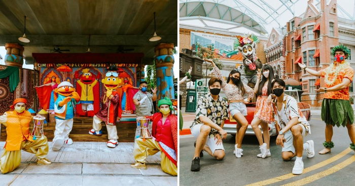 Soak In The Colourful Summer Fun At Universal Studios Singapore With The New Sesame Street Goes Bollywood  Show And More!