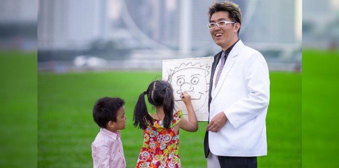 Meet Singapore's Magician Dad Who Has Been Casting The Happy Spell In Children's Lives