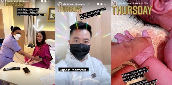 Daniel Ong And Wife Fay Tan Become Proud Parents To A Baby Boy