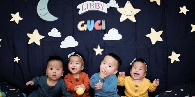 Couple Become Parents Of Four Babies After Three Failed IVF Attempts