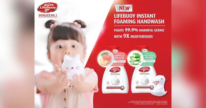 Make Handwashing A Foamy And Fun Experience With Lifebuoy's NEW Antibacterial Instant Foaming Handwash