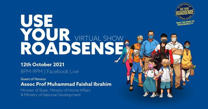Traffic Police's Use Your RoadSense Virtual Show Live On 12 October
