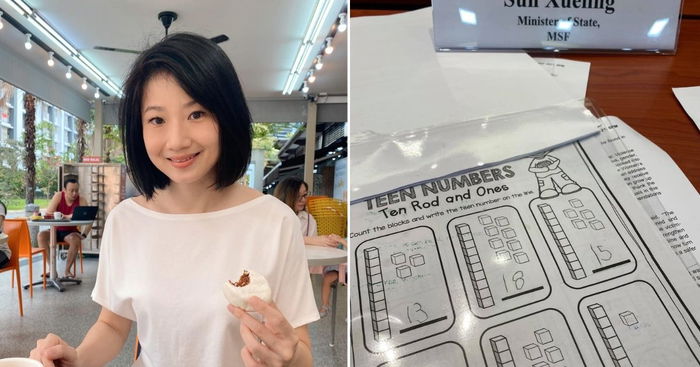 'Cher, Mummy Took My Homework To Work': Netizens Tickled By Sun Xueling's Facebook Post